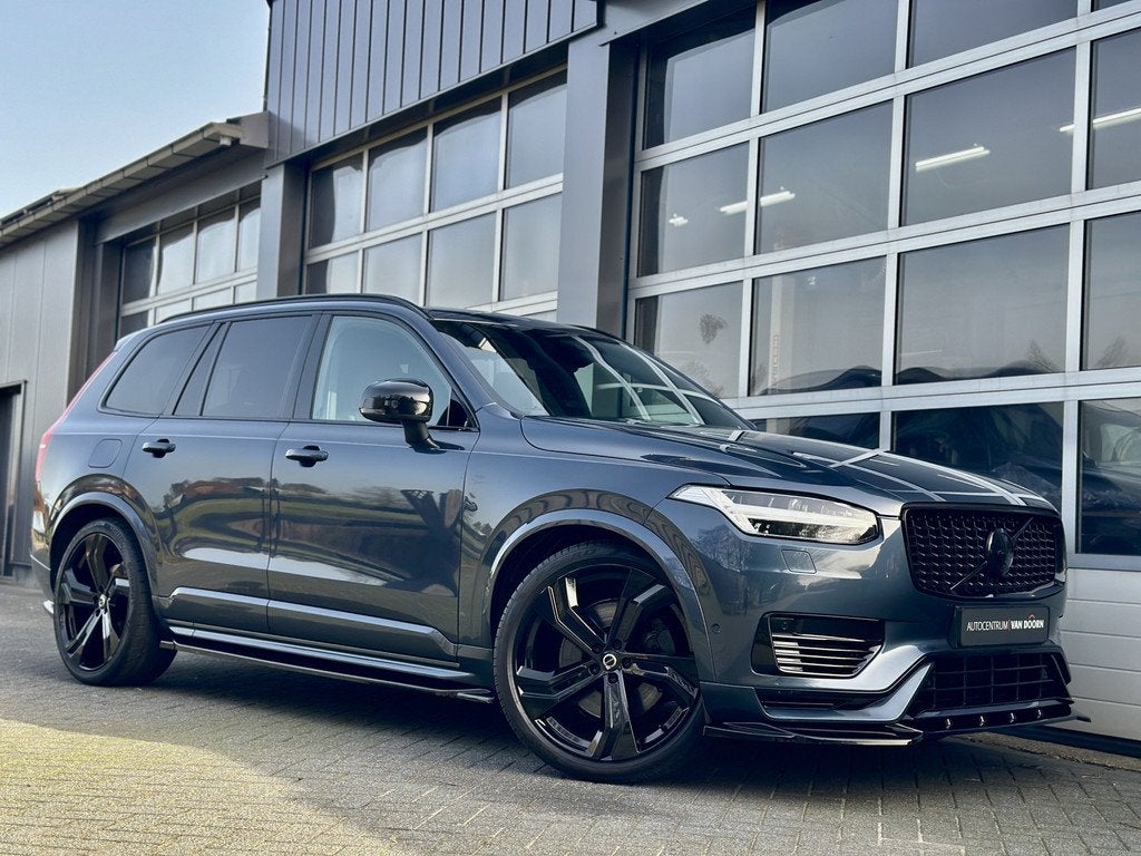 Volvo XC90 2.0 T8 Recharge AWD | Dark Label | | Luchtvering, Zwart, 4 cilinders, 1969 cc, Blauw