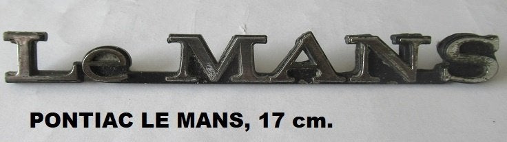 naam strip voor  PONTIAC LE MANS, Ophalen of Verzenden