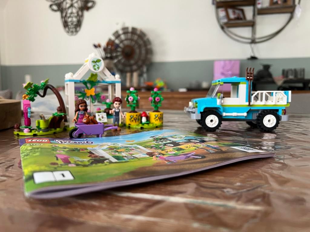 Lego Friends 41707 Boomplantwagen - Compleet met instructies, Compleet, Lego, Friends, Ophalen of Verzenden
