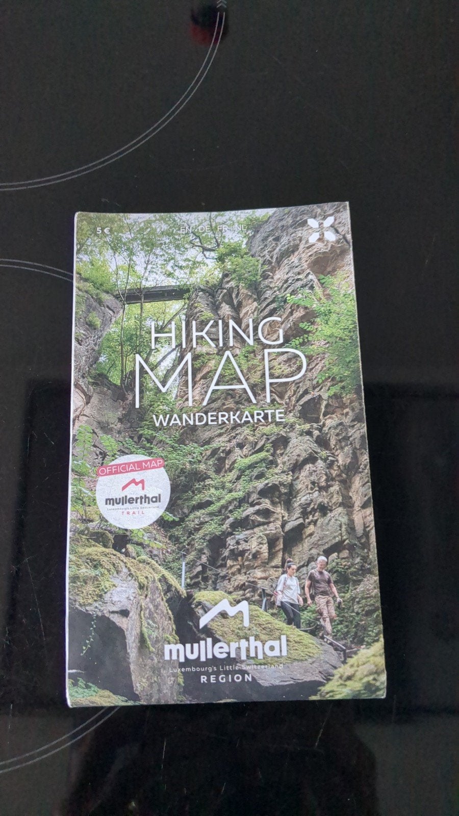 Wandelkaart Mullerthal, Boeken, Reisgidsen, Overige merken, Ophalen of Verzenden, Zo goed als nieuw, Europa