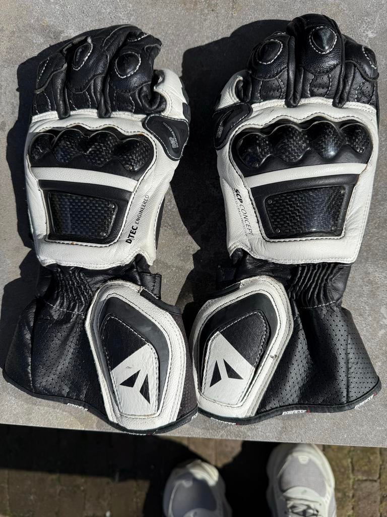 Dainese D-Tec Engineered motorhandschoenen Mt L, Ophalen of Verzenden, Tweedehands, Heren, Handschoenen
