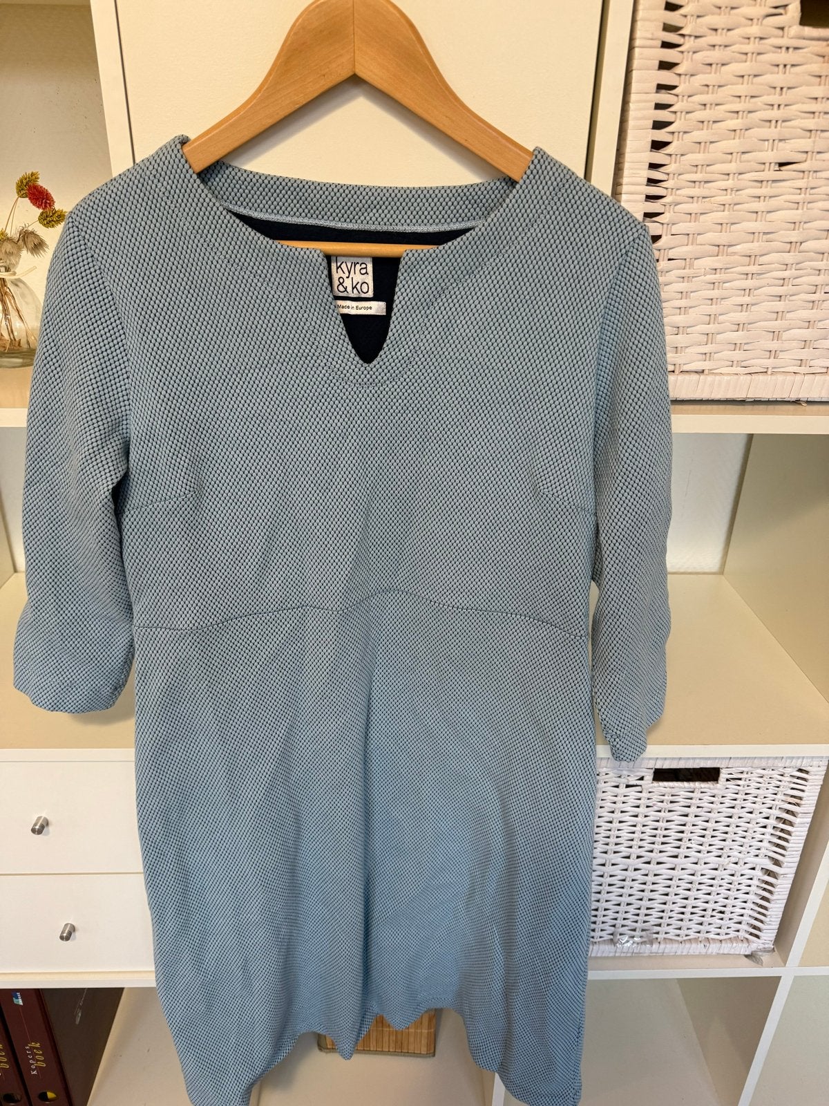 Kyra & Co jurk maat 42, Kleding | Dames, Ophalen of Verzenden, Gedragen, Maat 42/44 (L), Blauw