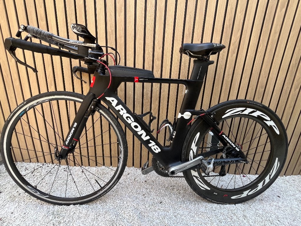 Argon 18 E‑117 Tri – Ultegra – Zipp 404/808 – TT‑fiets, Fietsen en Brommers, Fietsen | Racefietsen, 28 inch, Carbon, Zo goed als nieuw