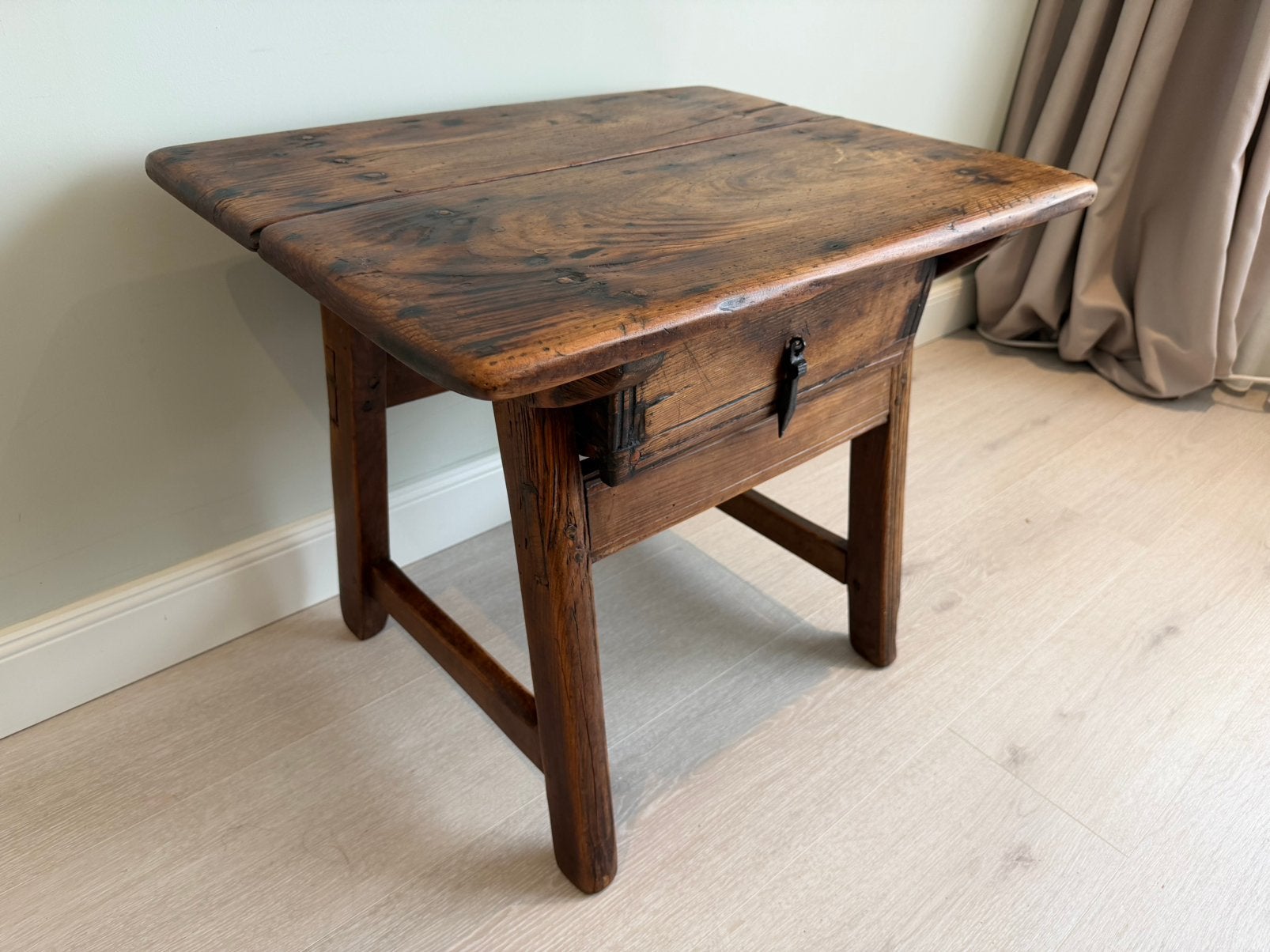 Oude Spaanse betaaltafel / werktafel, Antiek en Kunst, Ophalen