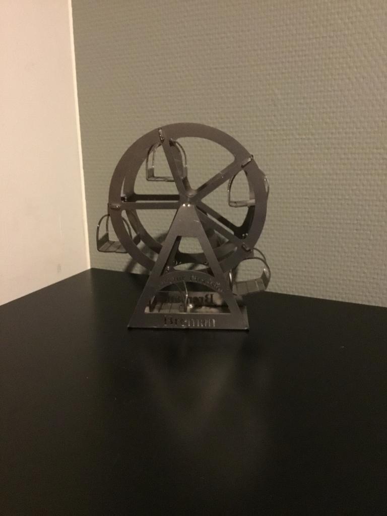 Zelfgemaakte kleine reuzenrad van Breman, Antiek en Kunst, Ophalen of Verzenden