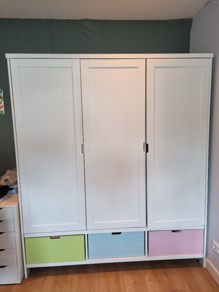 Bopita kledingkast 3 deurs mix & match, Ophalen, Gebruikt, Kast, 50 tot 70 cm