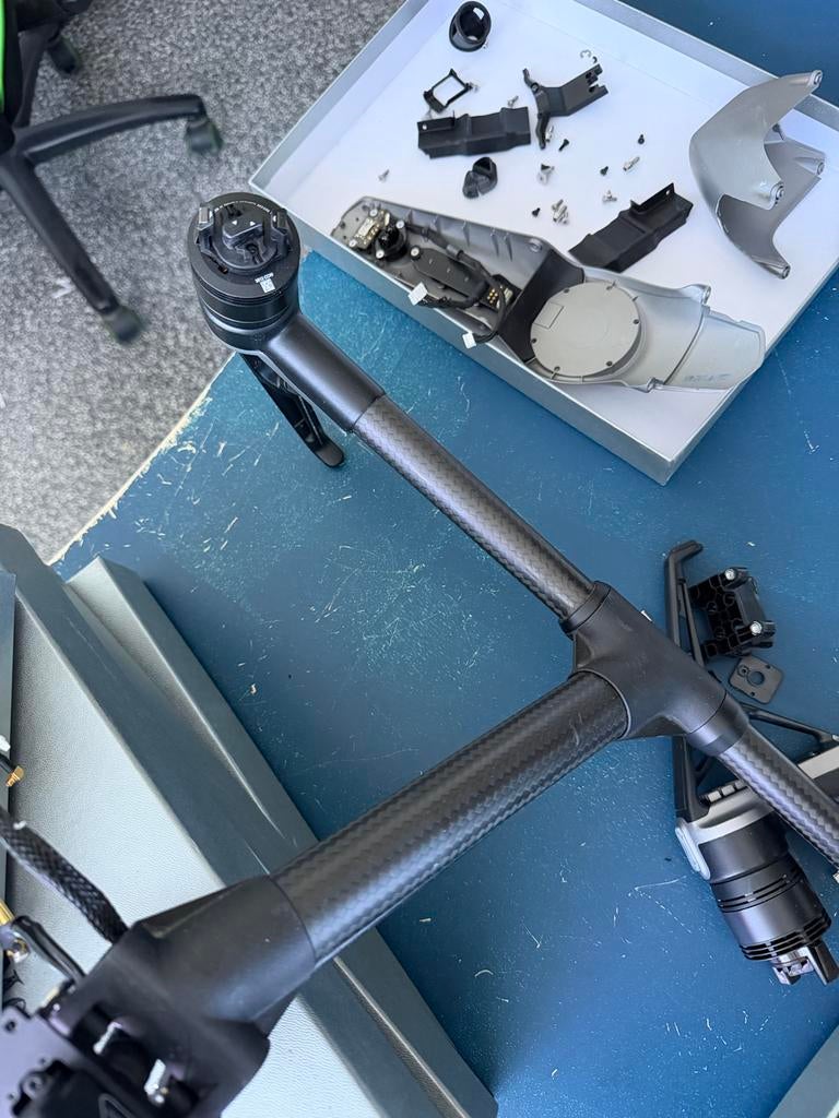 2x DJI Inspire 2 Drones voor onderdelen, Audio, Tv en Foto, Drones, Ophalen, DJI, Professionele drone, Niet werkend