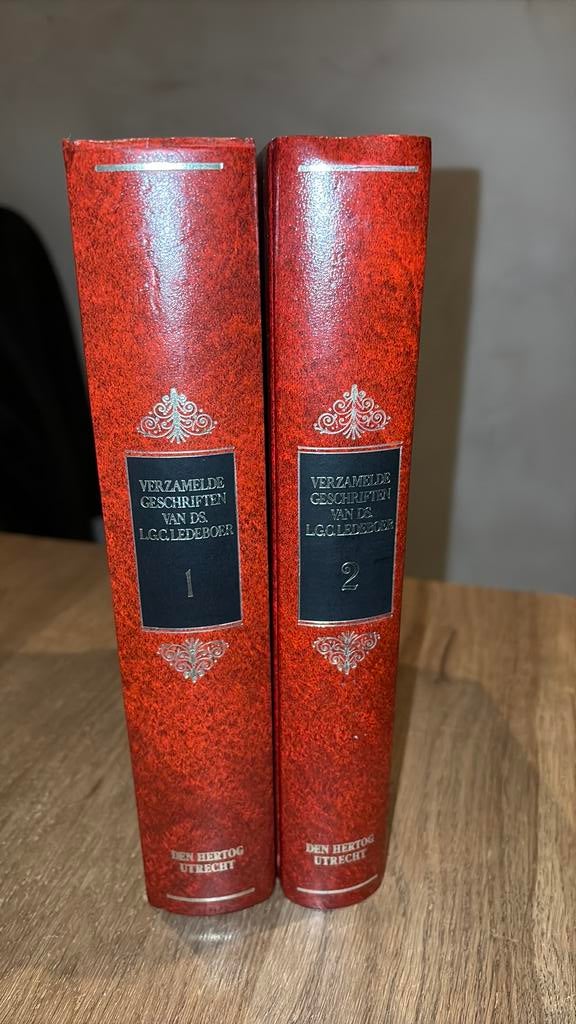 KR-1 Ds LGC Ledeboer Deel 1 en 2 Verzamelde geschriften, Boeken, Ophalen of Verzenden, Gelezen