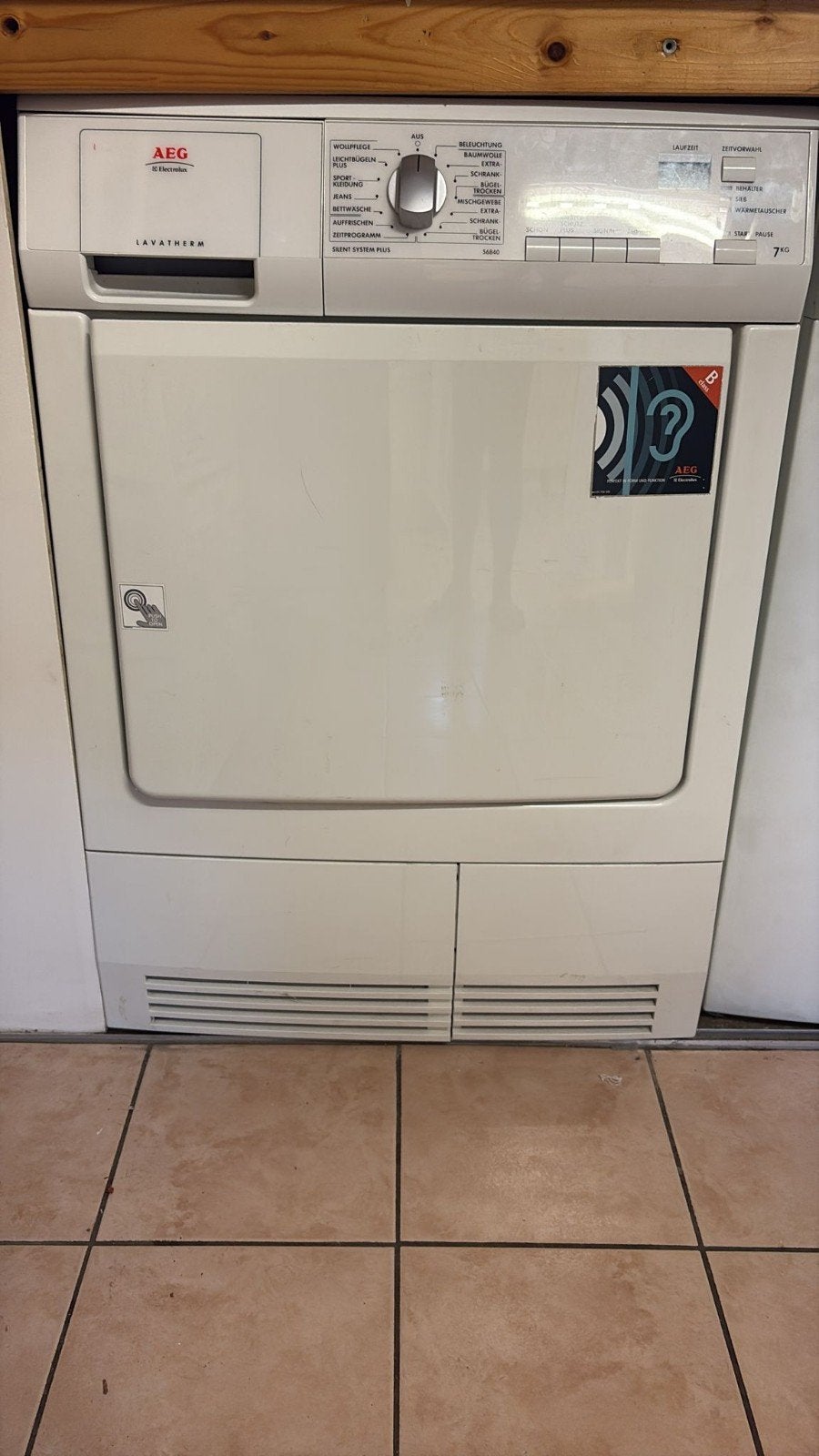 AEG Lavatherm 7kg Condensdroger - Wit, Ophalen of Verzenden