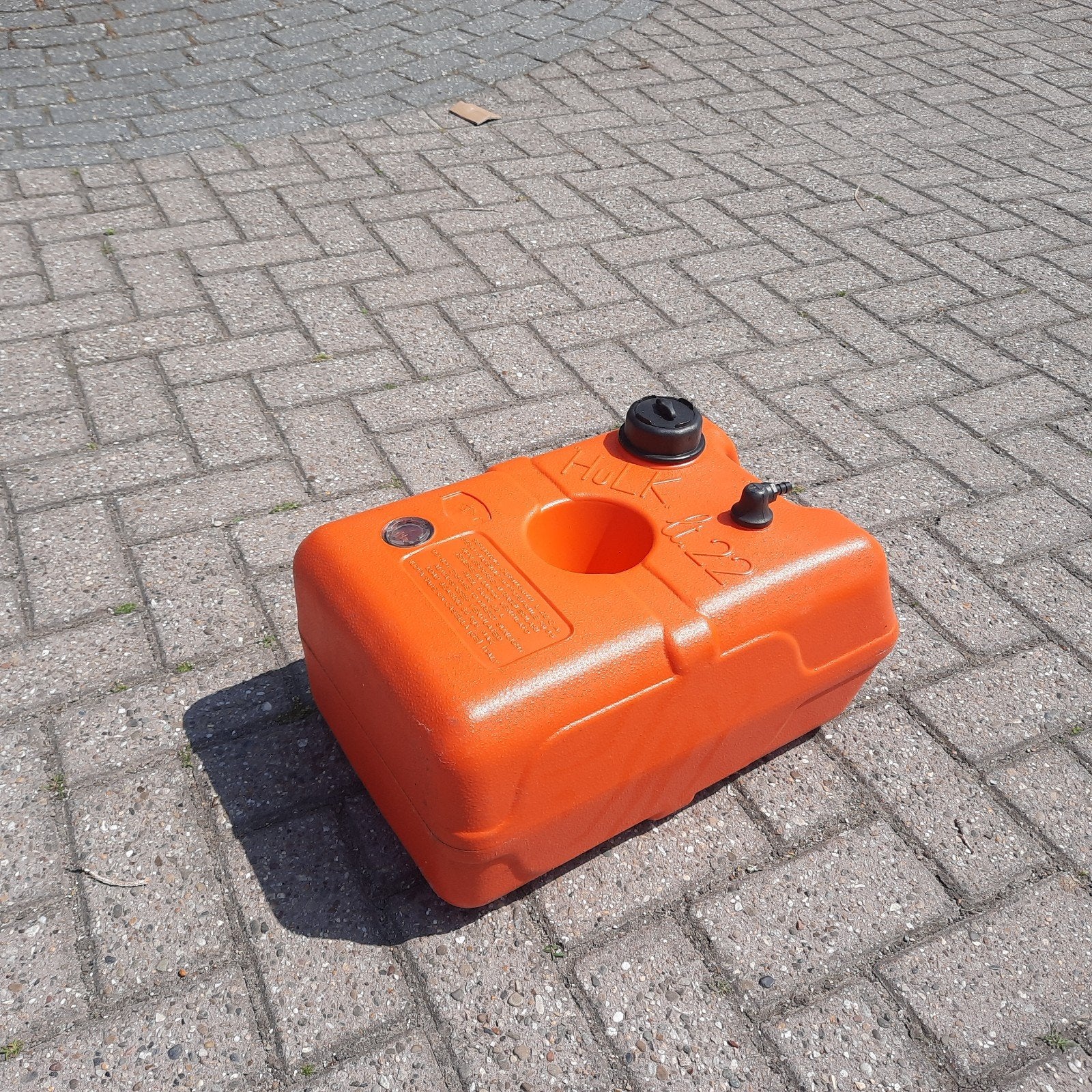 Brandstoftank buitenboordmotor 22L, Watersport en Boten, Ophalen of Verzenden, Motor en Techniek, Motorboot