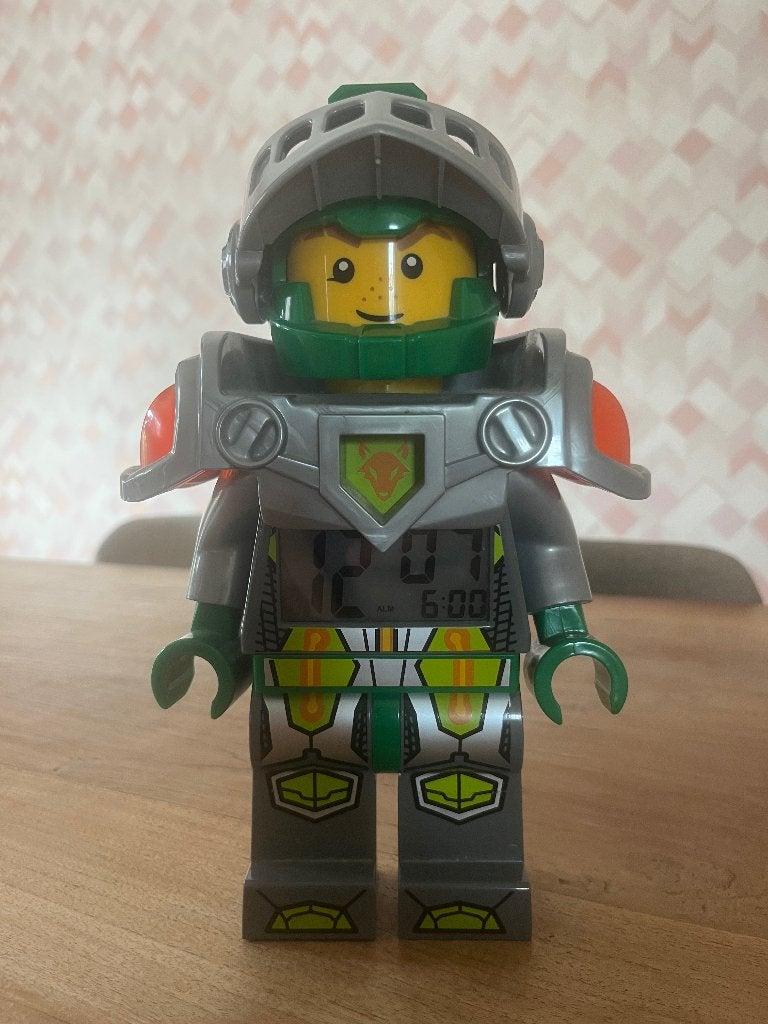 Lego wekker Nexo Night, Overige thema's, Lego, Overige typen, Ophalen of Verzenden