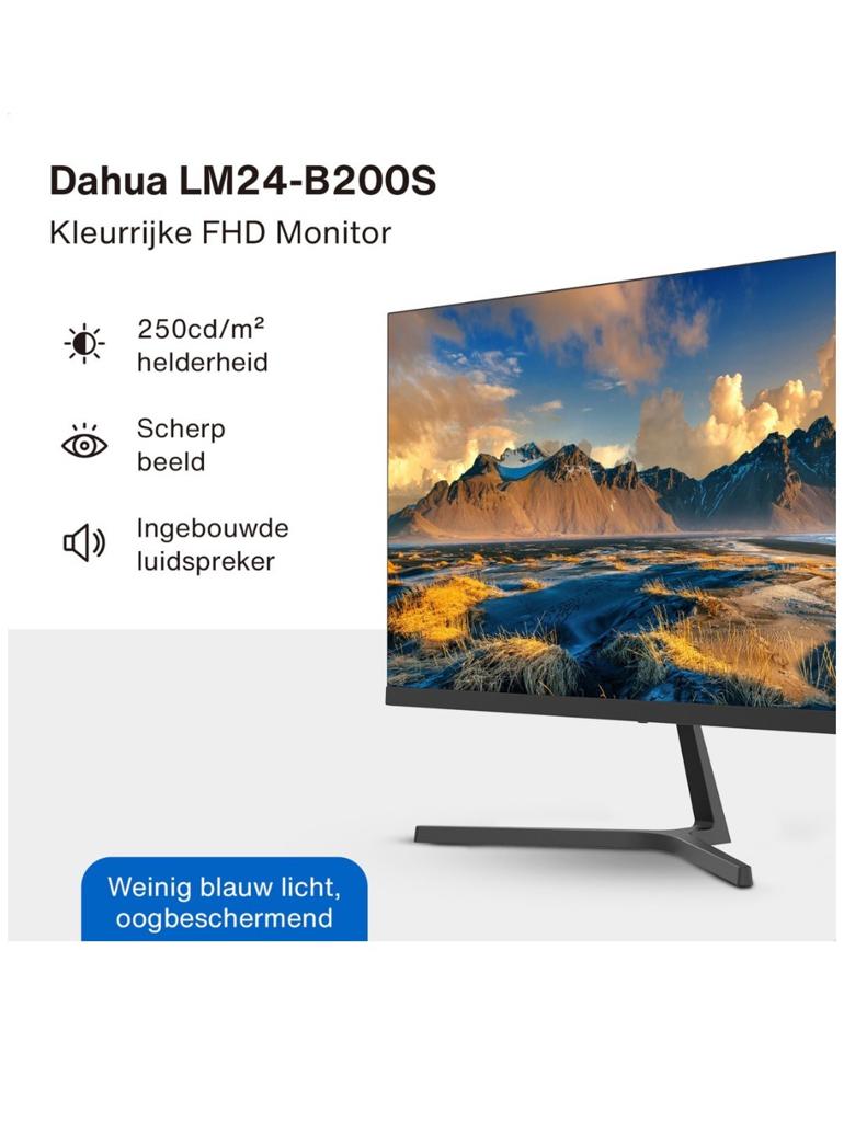 Desktop Monitor Dahua LM24-B200S, Computers en Software, Monitoren, Gaming, IPS, HDMI, Full HD