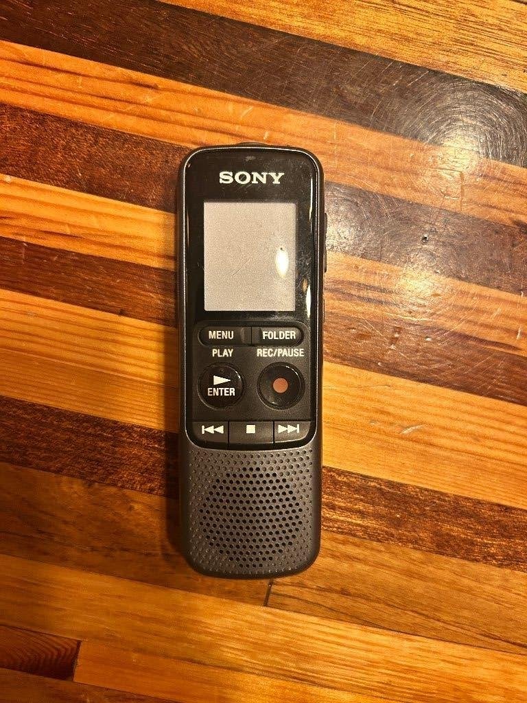 Sony ICD-PX240 digitale voicerecorder, Audio, Tv en Foto, Ophalen of Verzenden, Overige typen