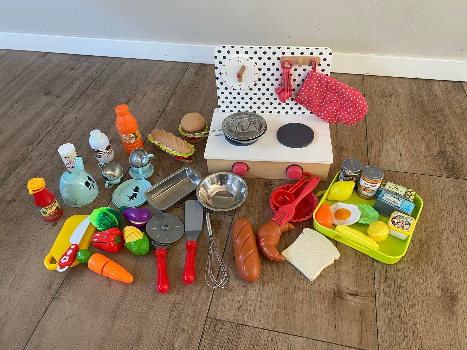 HEMA houten keukentje met veel toebehoren, Ophalen, Gebruikt