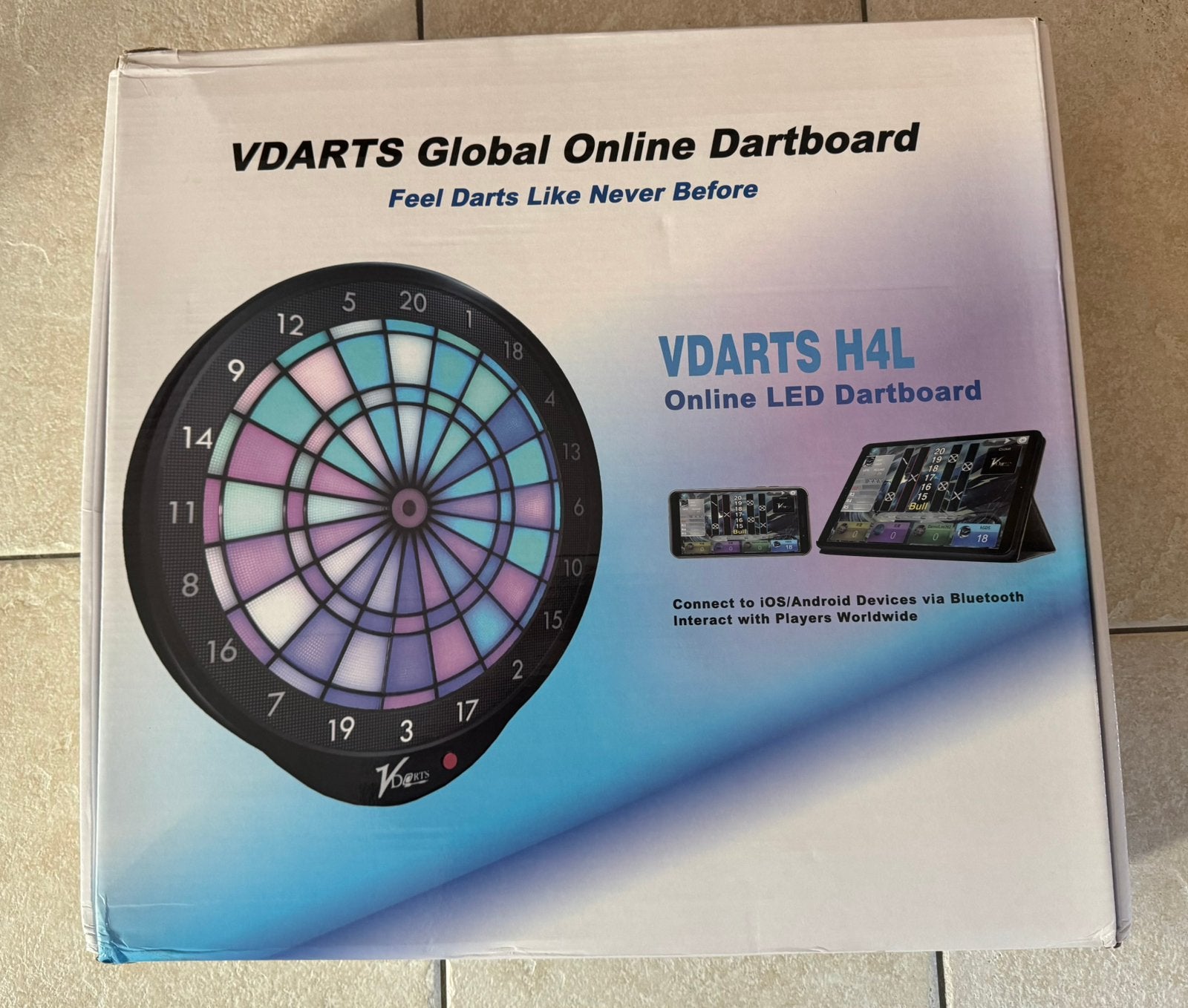 Dartbord H4L, Ophalen of Verzenden, Zo goed als nieuw, Dartbord