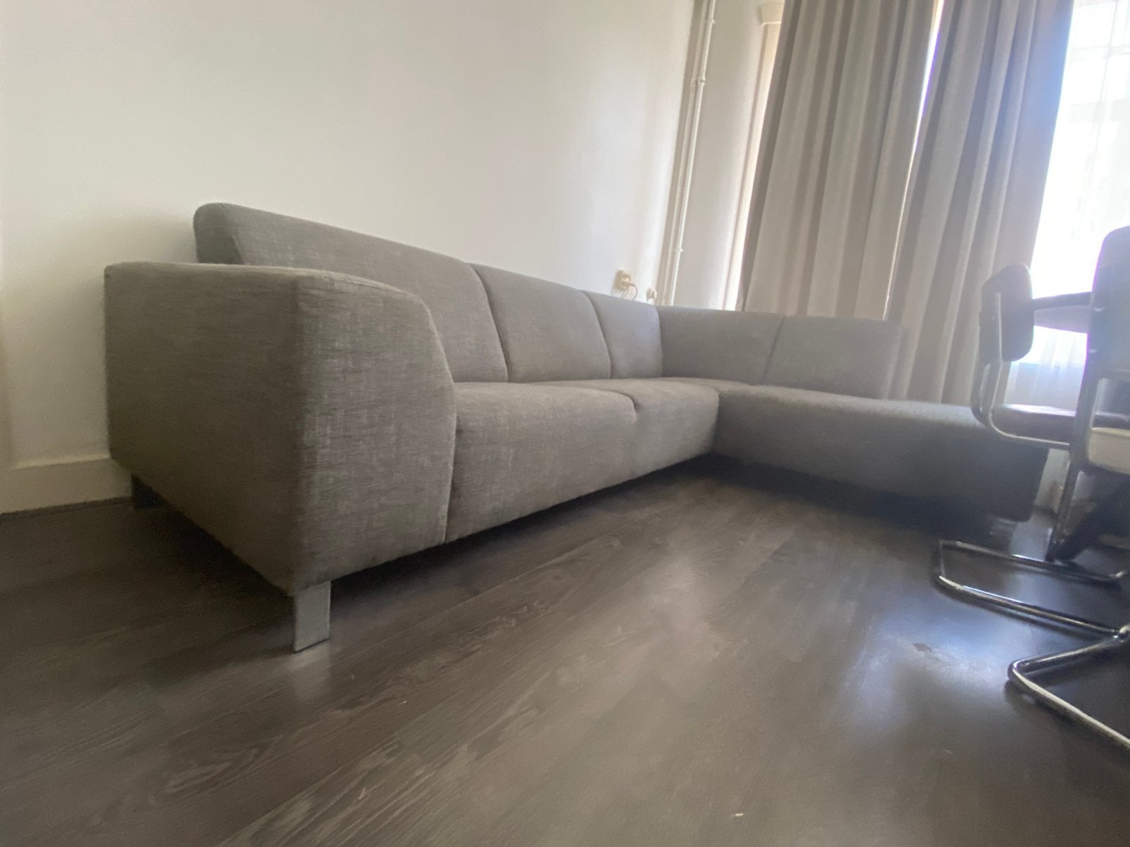 L shaped couch, Ophalen of Verzenden, Zo goed als nieuw