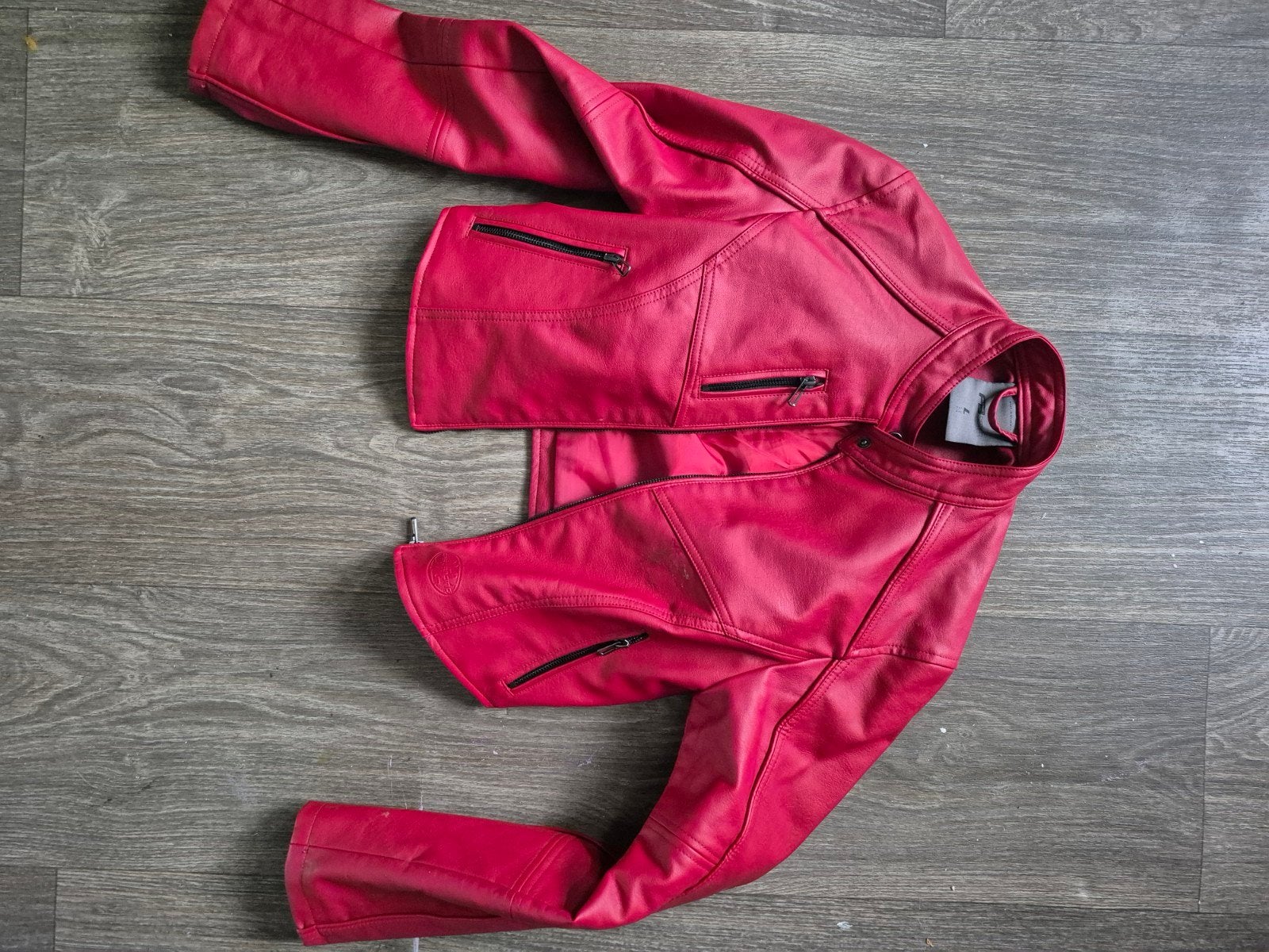 leren jack, Kleding | Dames, Ophalen, Maat 42/44 (L), Zo goed als nieuw, FB Sister