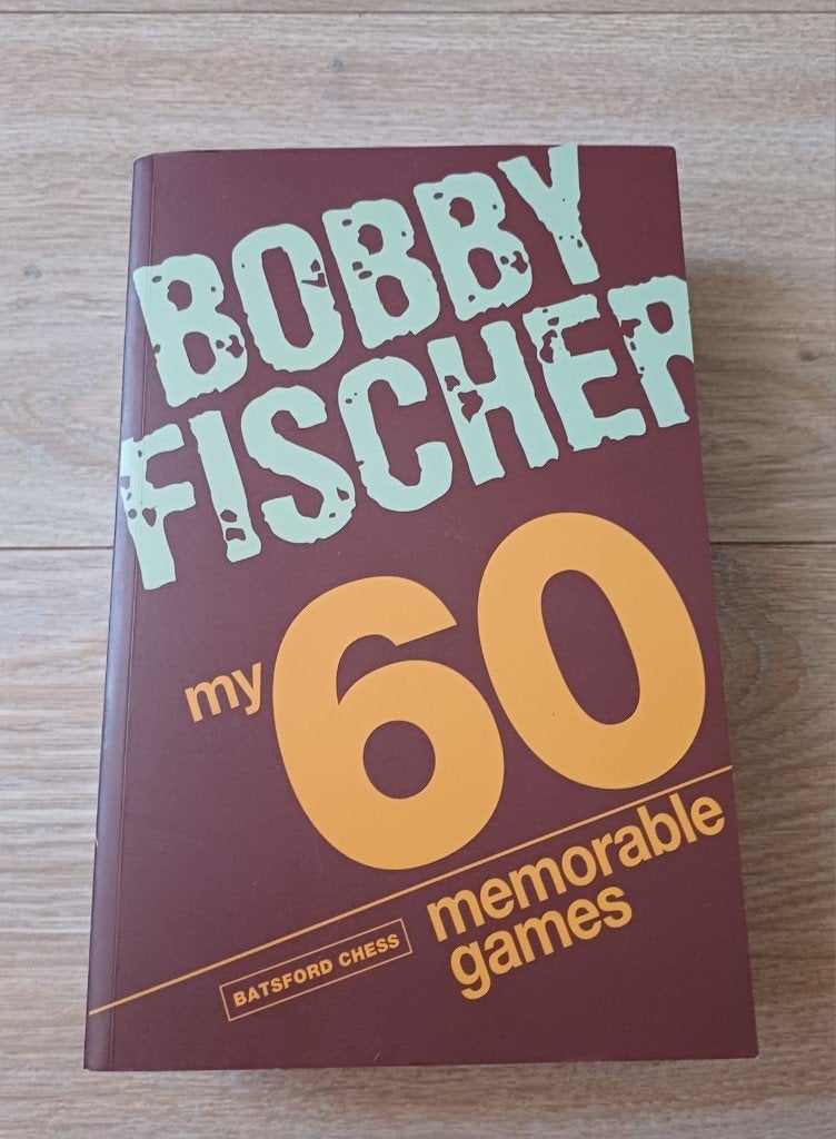 Bobby Fischer: My 60 Memorable Games - Schaakboek, Ophalen of Verzenden, Zo goed als nieuw, Bobby Fischer