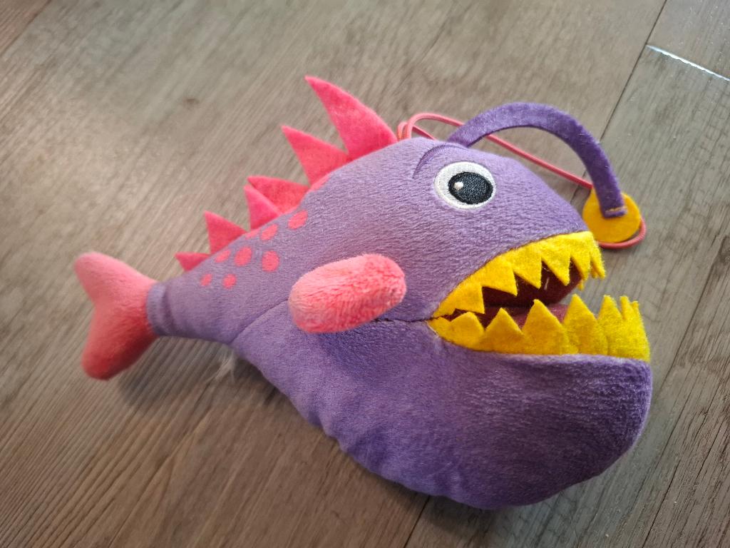 Knuffel - Piranha, Ophalen of Verzenden, Gebruikt, Overige typen