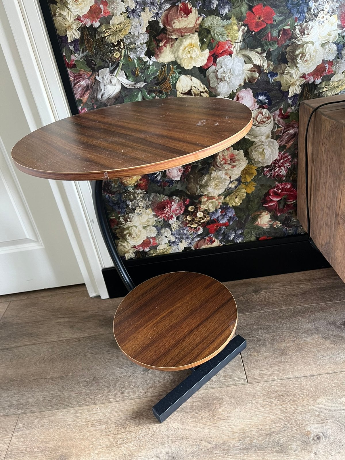 Bijzet tafeltje, Huis en Inrichting, Tafels | Bijzettafels, Ophalen, Minder dan 55 cm, Zo goed als nieuw, 60 cm of meer