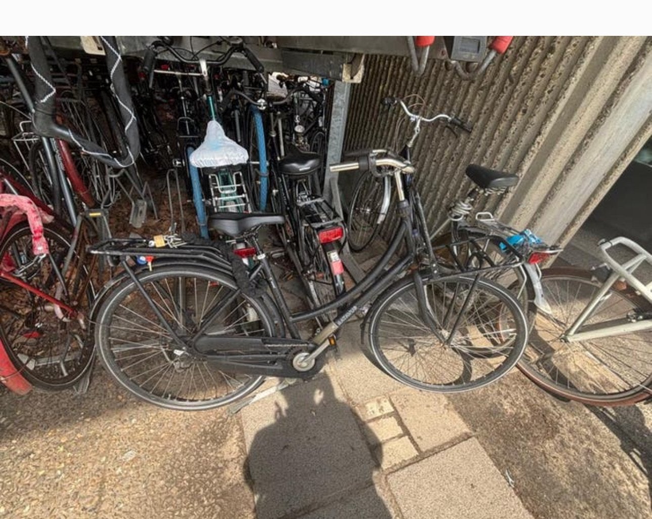 26” Batavus CNCTD omafiets met antilekbanden+slot RIJKLAAR, Ophalen, Terugtraprem, 56 cm of meer, Handrem