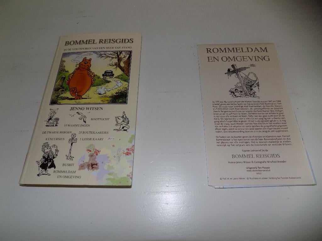 Bommel reisgids || koopje || mooie staat || met kaart, Eén stripboek, Ophalen of Verzenden, Gelezen, Marten Toonder