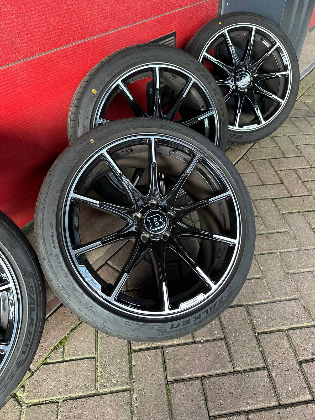 19 inch Brabus look breedset - Mercedes  - Nieuwe Banden, Auto-onderdelen, 19 inch, Banden en Velgen, Nieuw, Ophalen of Verzenden