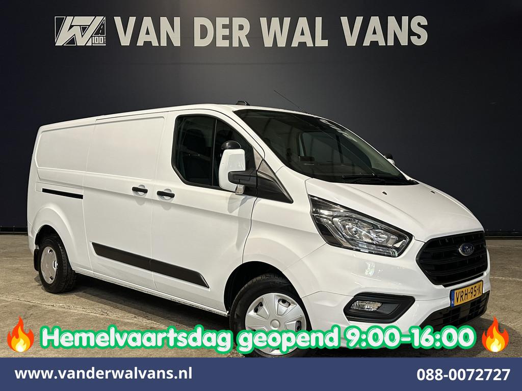 Ford Transit Custom 2.0 TDCI 130pk L2H1 *Rijklaar Direct Rij, Voorwielaandrijving, 4 cilinders, 2800 kg, Wit