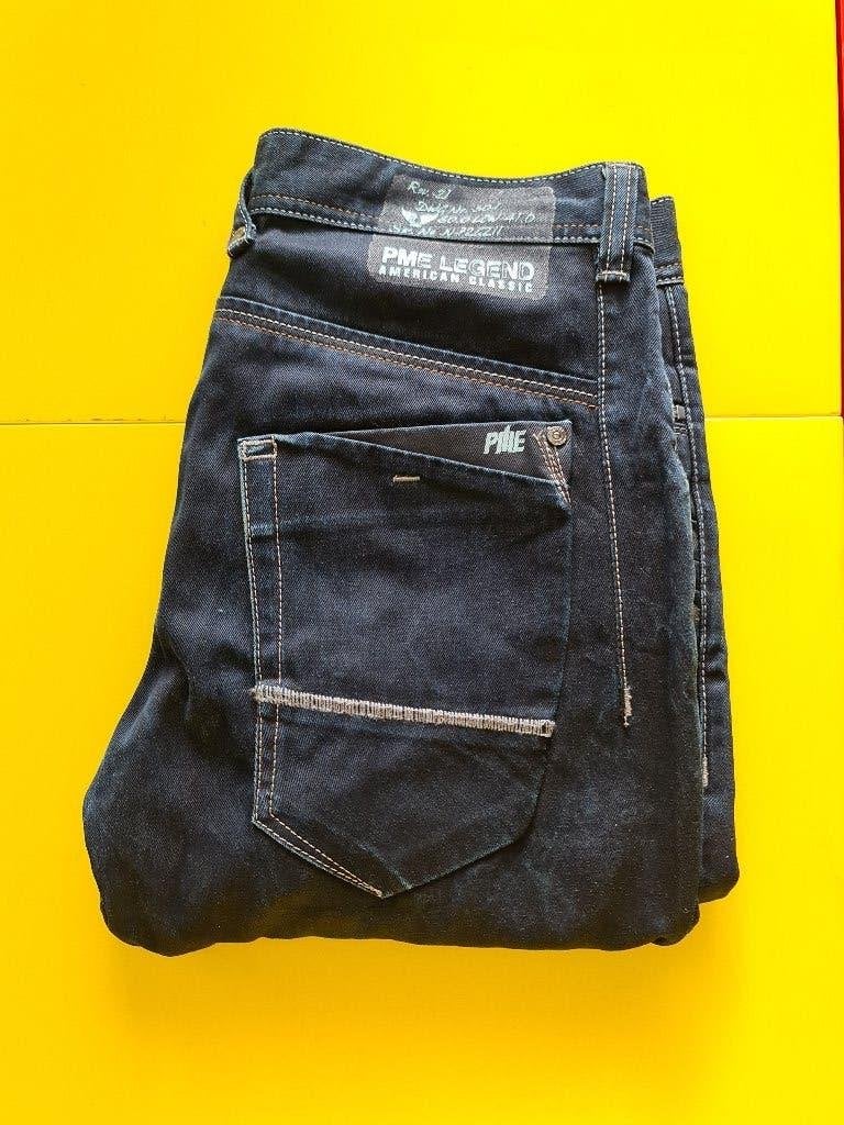 PMEL LEGEND Spijker broek met blauwe kleur maat 31/36, Nieuw, PMEL LEGEND, Maat 46 (S) of kleiner, Verzenden