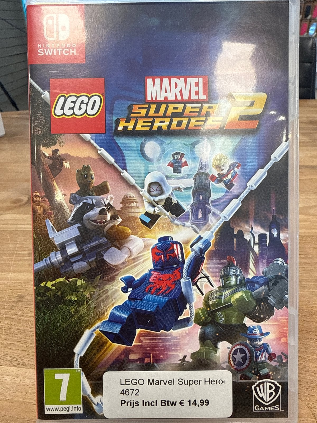 LEGO Marvel Super Heroes 2 - Nintendo Switch, Avontuur en Actie, Gebruikt, 1 speler, Eén computer