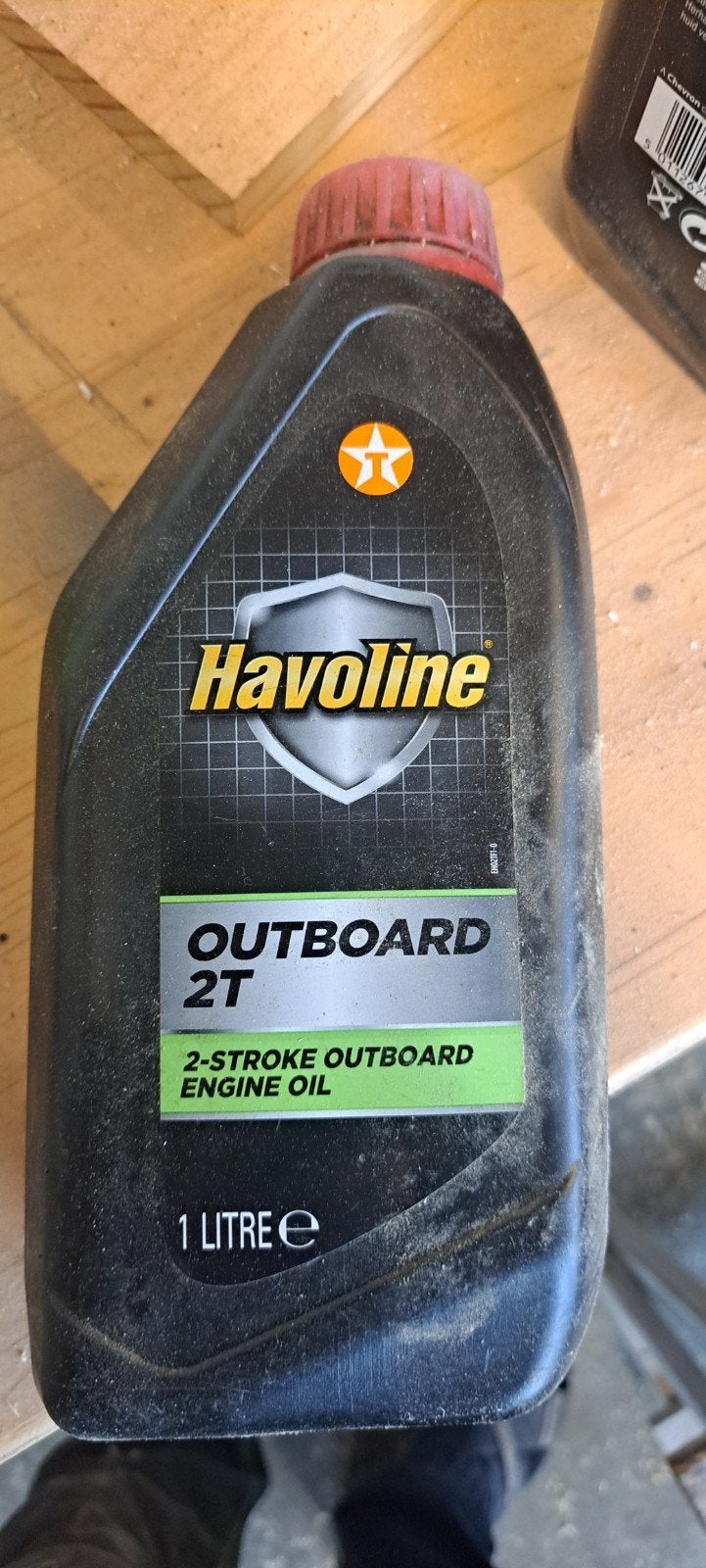 2 ltHavoline Outboard 2T 2-takt buitenboordmotorolie 1 liter, Ophalen