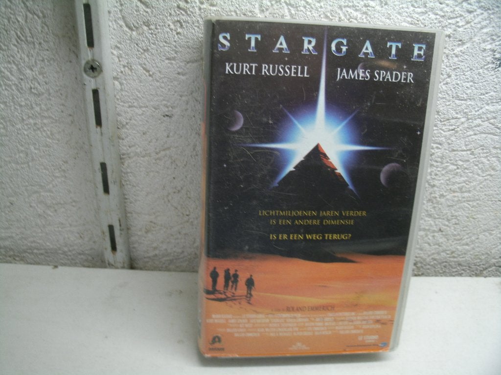 vhs170b stargate, Alle leeftijden, Ophalen of Verzenden, Zo goed als nieuw, Actie en Avontuur