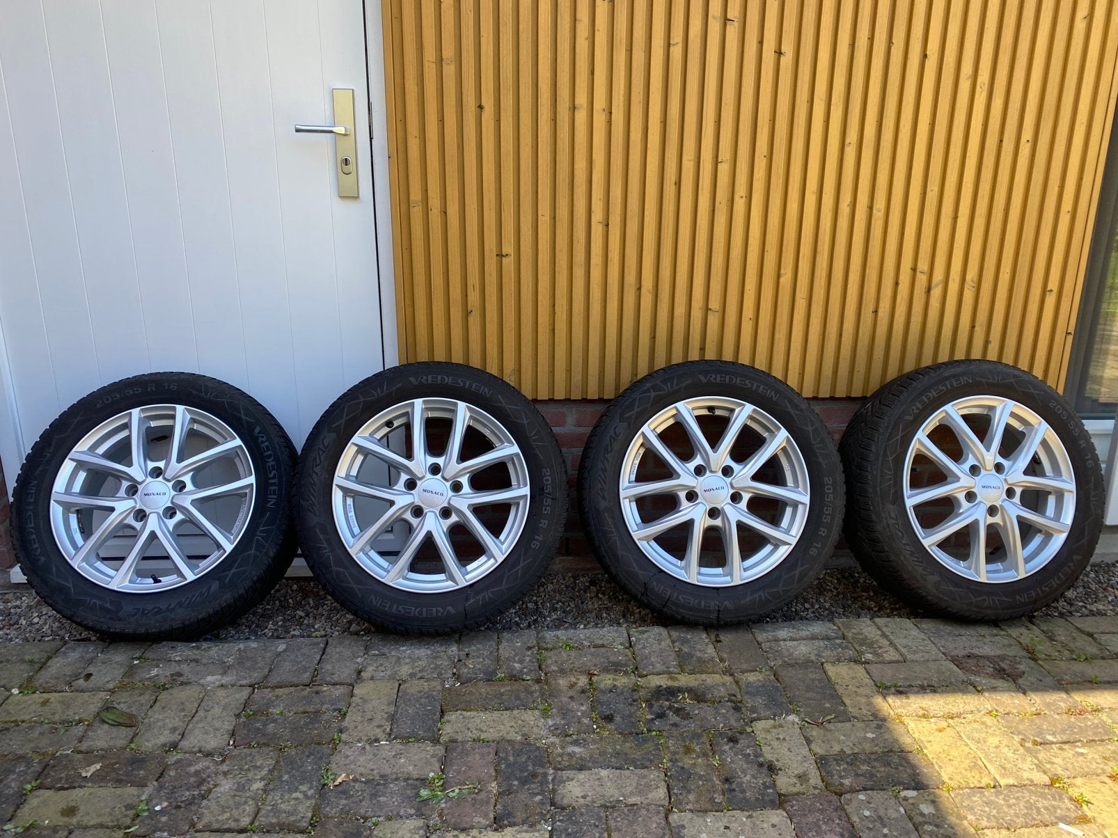 Lichtmetalen velgen met Vredenstein winterbanden te koop, Auto-onderdelen, Banden en Velgen, Ophalen, Gebruikt, 16 inch, Banden en Velgen