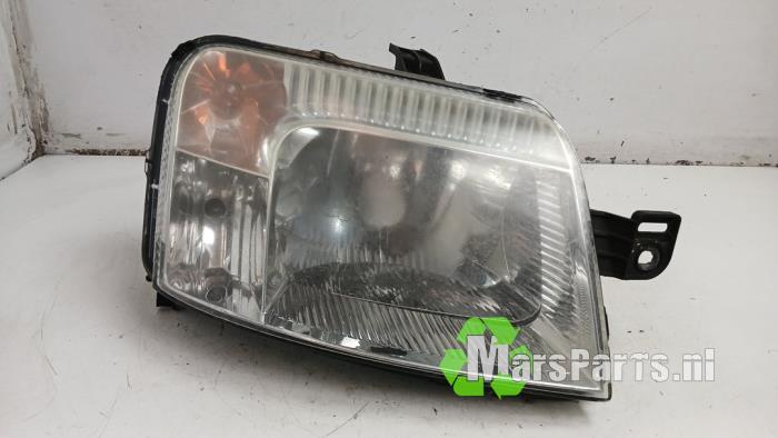 Koplamp rechts van een Fiat Panda