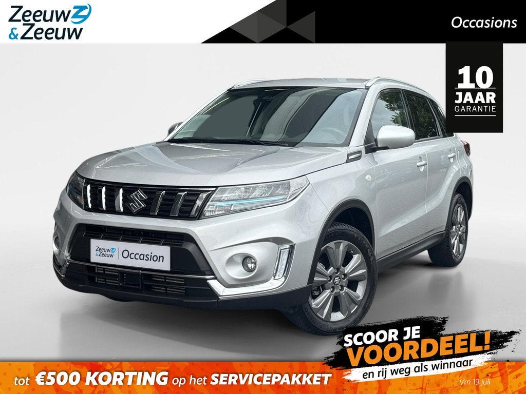 Suzuki Vitara 1.4 Boosterjet Select Smart Hybrid | Navigatie, Auto's, Suzuki, 12 maanden, Stof, Gebruikt, Euro 6