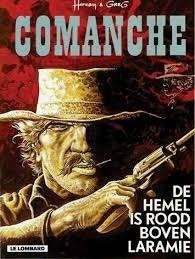 Comanche - De hemel is rood boven Laramie, Eén stripboek, Ophalen of Verzenden, Gelezen, Hermann & Greg