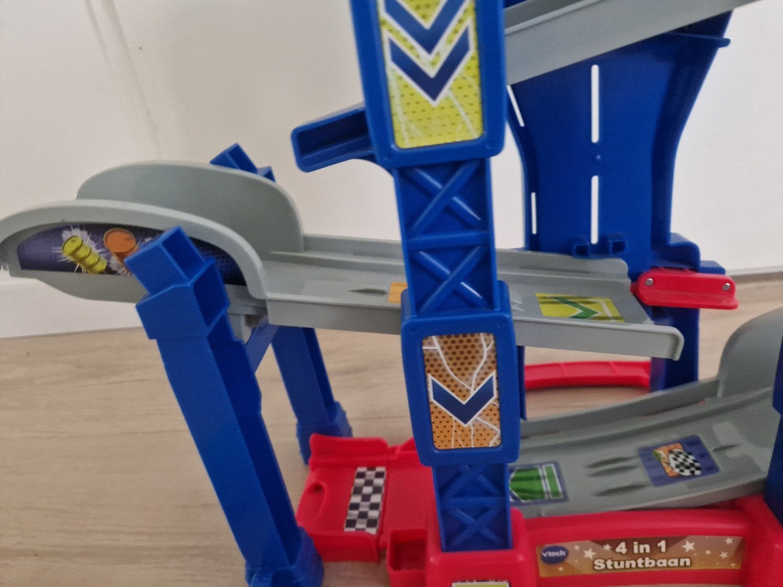 VTech Toet Toet Auto's 4-in-1 Stuntbaan, Ophalen of Verzenden, Gebruikt