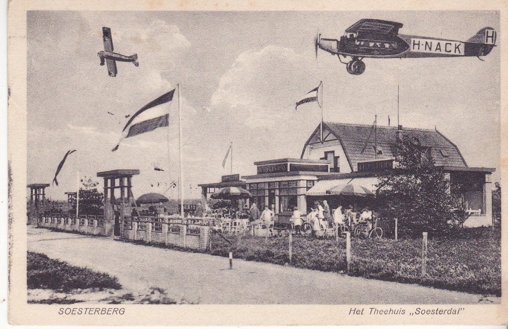 SOESTERBERG HET THEEHUIS ,, SOESTERDAL", Ophalen of Verzenden, Voor 1920, Noord-Brabant
