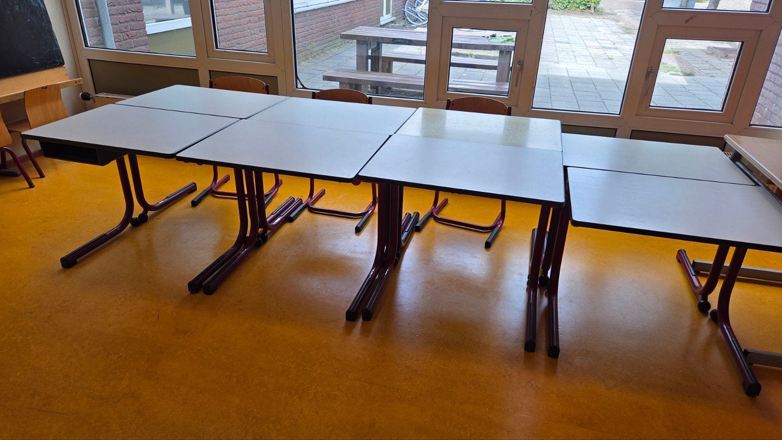 Oude schooltafels, Ophalen, Gebruikt