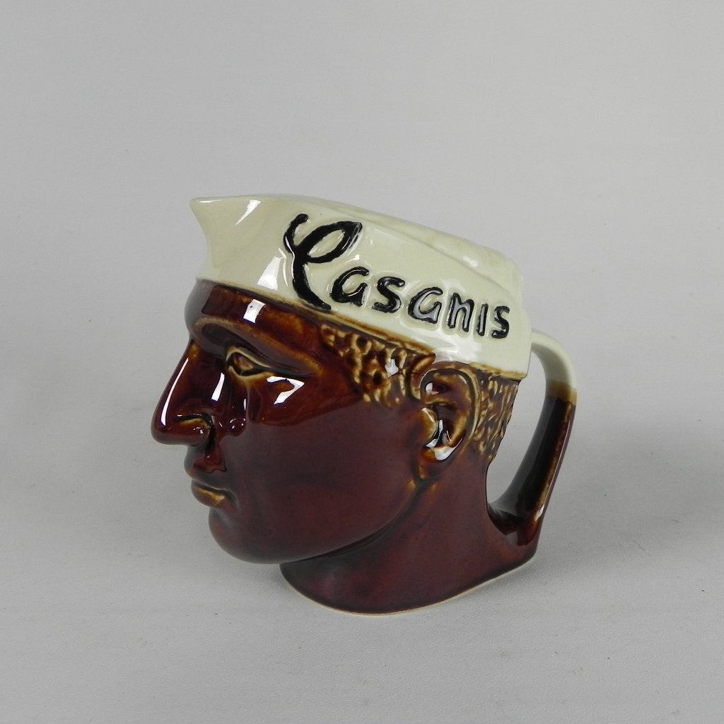 Karaf Casanis, keramiek, Moors hoofd, jaren 60, Reclamebord, -, -, Ophalen of Verzenden