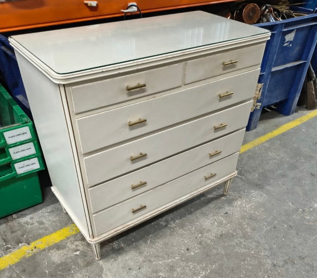 commode Jaren '50 - ladekast, Gebruikt, ., ., 75 tot 100 cm