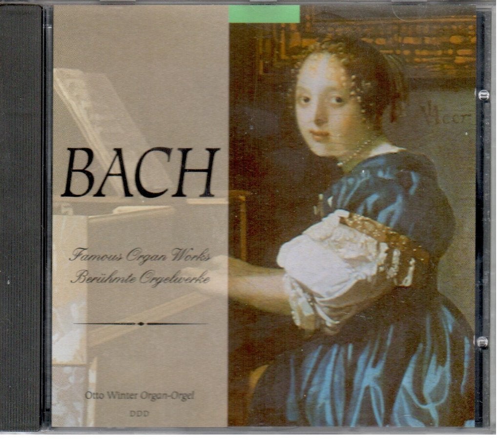 CD Johan Sebastiaan Bach - Famous organ works, Cd's en Dvd's, Inclusief boekje, Overige typen, Ophalen of Verzenden, Zo goed als nieuw