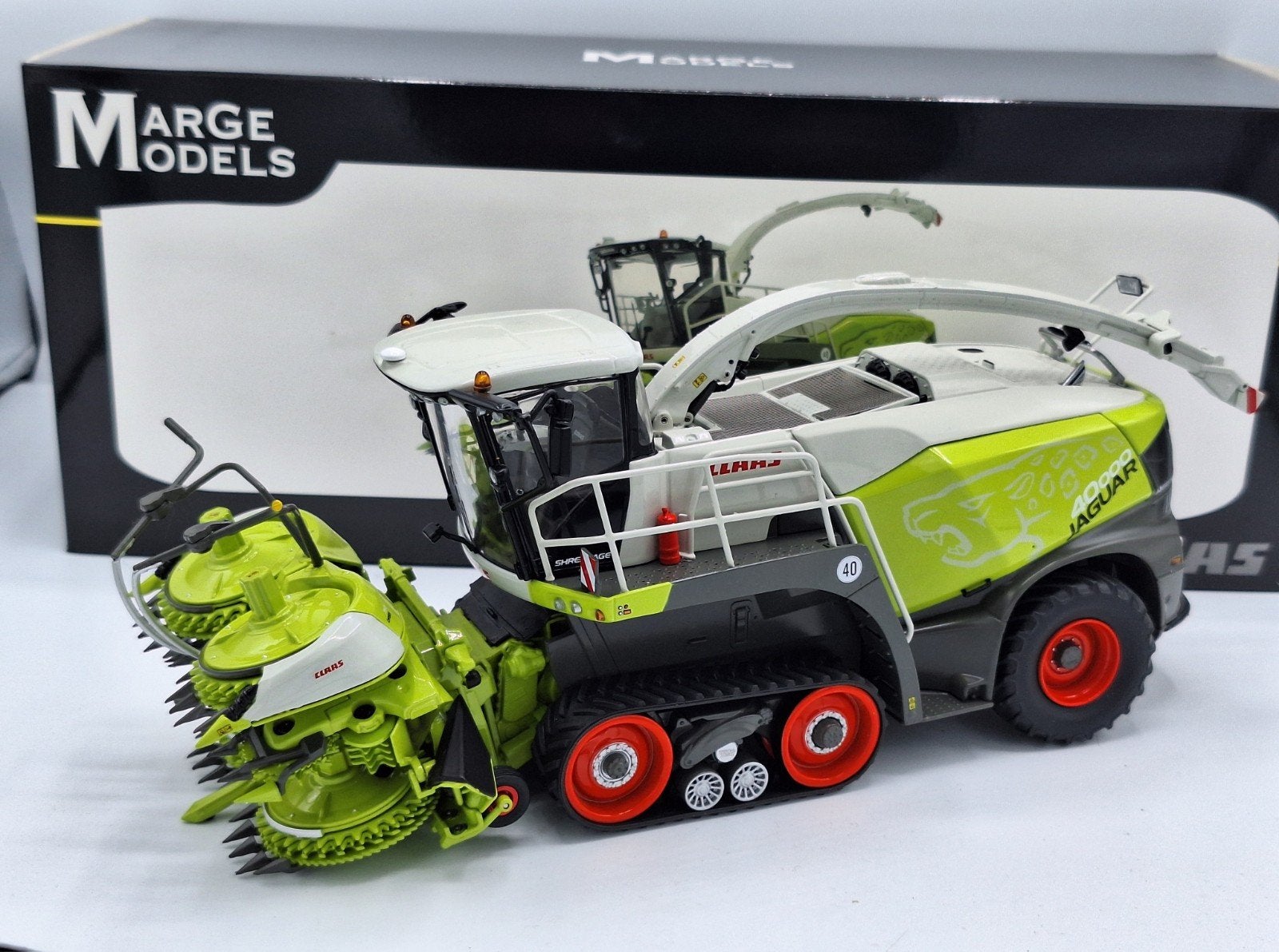 Claas Jaguar Terra Trac 40000 Edition, Overige merken, Tractor of Landbouw, Marge Models, Ophalen of Verzenden