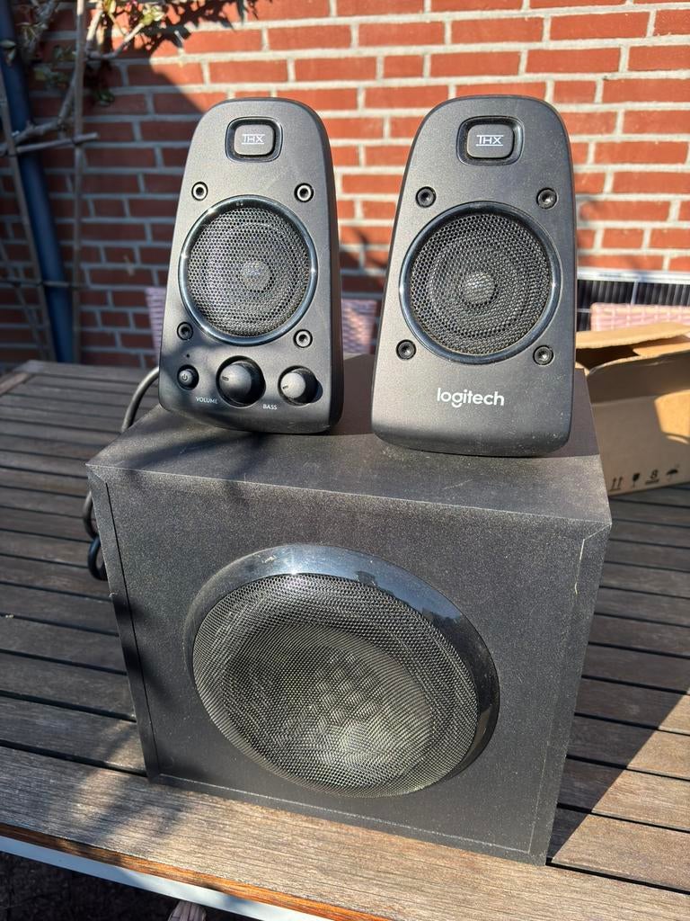 Logitech Z623 2.1 speakerset, Computers en Software, Pc speakers, Verzenden, Zo goed als nieuw