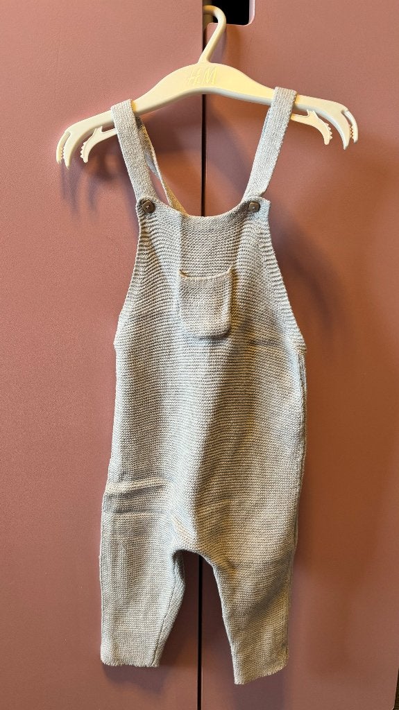 Zara grey baby onesie size 80, Ophalen, Overige typen, Jongetje of Meisje, Zo goed als nieuw