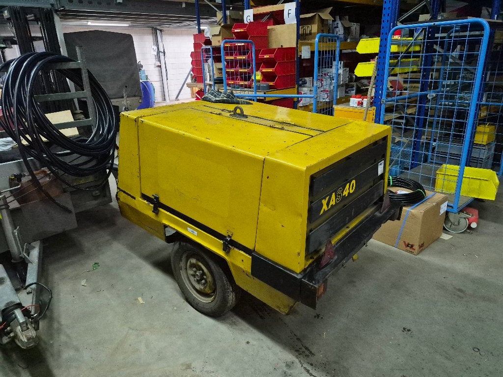 Compressor Atlas Copco, Doe-het-zelf en Verbouw, Ophalen, Gebruikt, Mobiel, 6 tot 10 bar