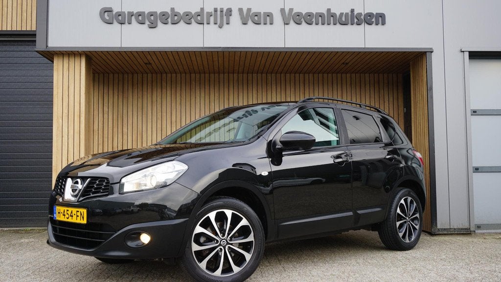 Nissan Qashqai 1.6 117pk Pano.Dak Leder/Alcantara 360-View 1, Auto's, Nissan, Voorwielaandrijving, Euro 5, Gebruikt, 4 cilinders