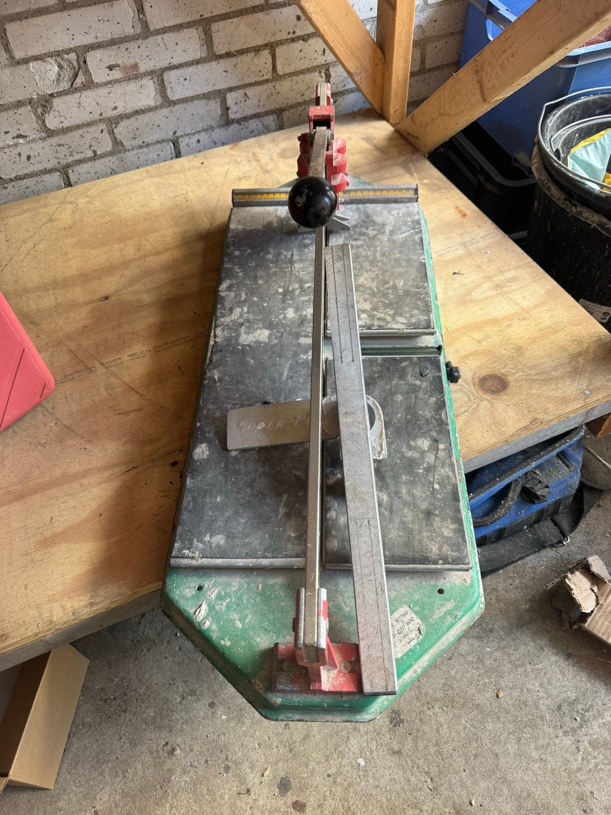 Robuuste Tegelsnijder voor Vloer- en Wandtegels, Ophalen, Gebruikt, 40 tot 60 cm, Wandtegels