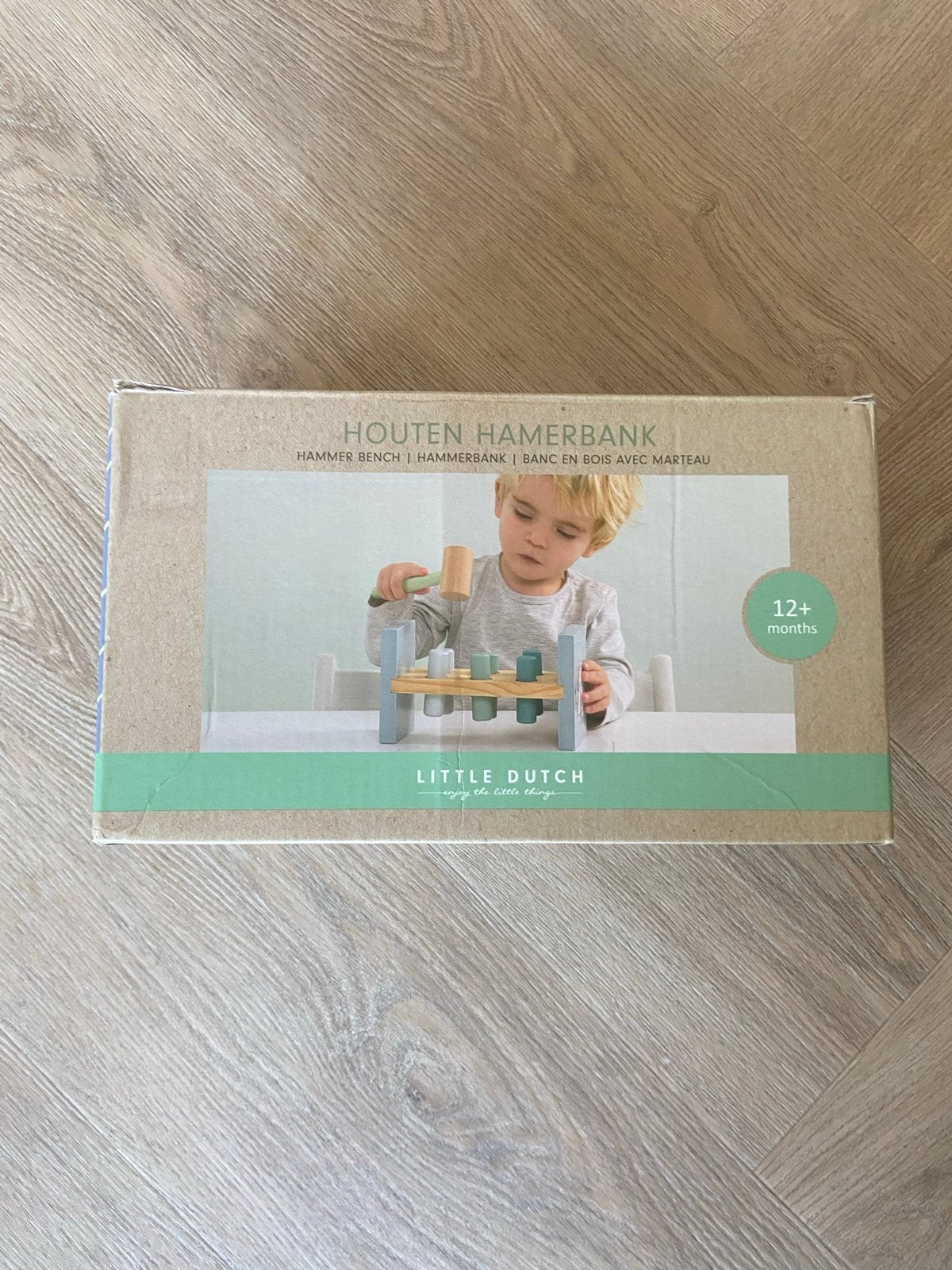 Little Dutch Houten Hamerbank, Kinderen en Baby's, Speelgoed | Houten speelgoed, Ophalen, Zo goed als nieuw, Overige typen
