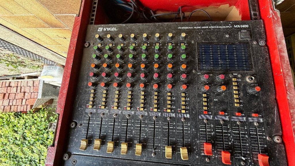 Audio Mixer Inkel MX-1400, Muziek en Instrumenten, Ophalen, Gebruikt, 5 tot 10 kanalen, Microfooningang